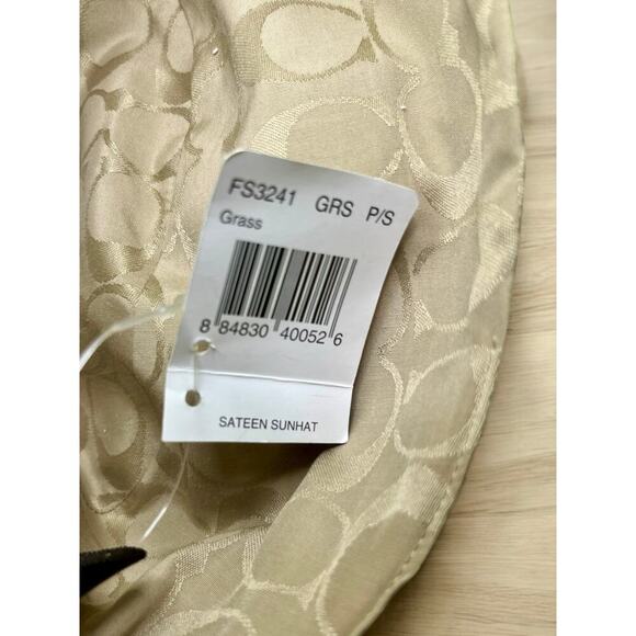 NWT Coach FS3241 Sateen Sunhat - Size P/S main image 5
